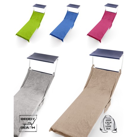 beach towel with terry corners
