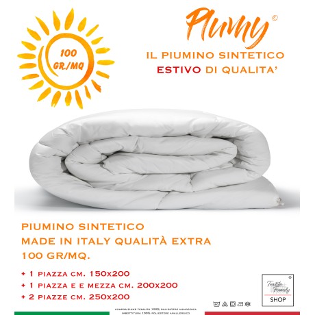 PLUMY LIGHTWEIGHT SYNTHETIC SUMMER WHITE DAUNENJACKE 100 gr./m². 2