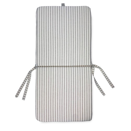 KISSEN NIEDRIGER Stuhl FÜR LIEGESTÜHLE Abnehmbarer Bezug cm. 45X94X5 OUTDOOR-QUALITÄT Extra