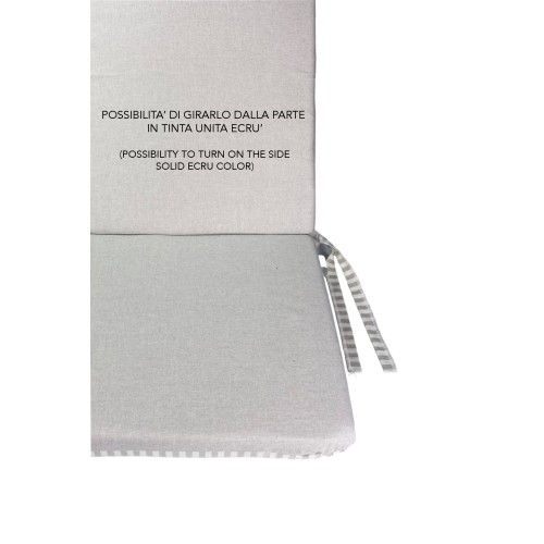 CUSCINO Sedia BASSO PER Poltrone SDRAIO Sfoderabile cm. 45X94X5 DA ESTERNO QUALITA Extra