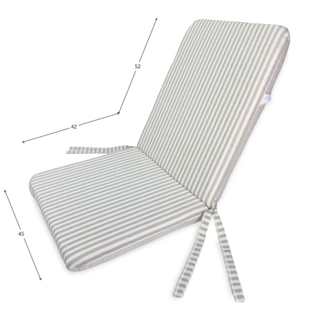CUSCINO Sedia BASSO PER Poltrone SDRAIO Sfoderabile cm. 45X94X5 DA ESTERNO QUALITA Extra 2