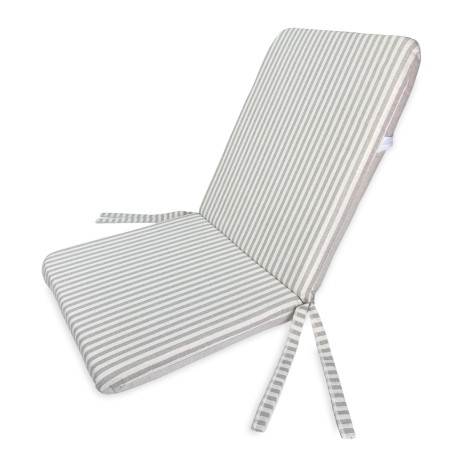 COUSSIN Chaise haute POUR Fauteuils TRANSATS Amovible cm. 45X115X5 QUALITÉ EXTÉRIEURE Extra