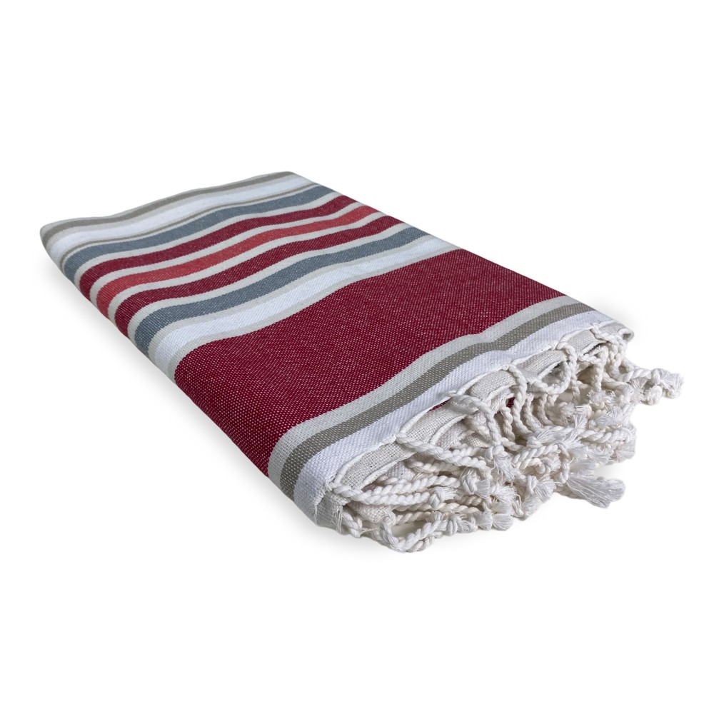 BEACH TOWEL fouta GOLDFISH SIZE Large CM.100X200 with backpack Beach KEEP CALM