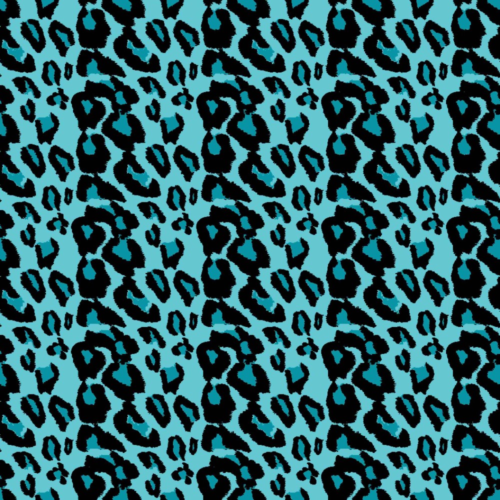 STRANDTUCH BLAU LEOPARD TEDDY SONNENLIEGE aus Mikrofaser MIT TASCHEN GRÖSSE cm. 80 X 190 CM