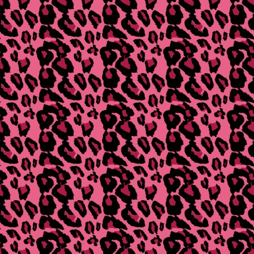 SERVIETTE DE PLAGE ROSE LÉOPARD TEDDY Transat en microfibre AVEC POCHES TAILLE cm. 80 x 190