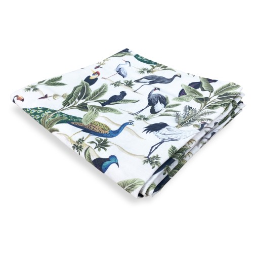 BIRDY TENT With Birds cm.150X280 made MADE in ITALY