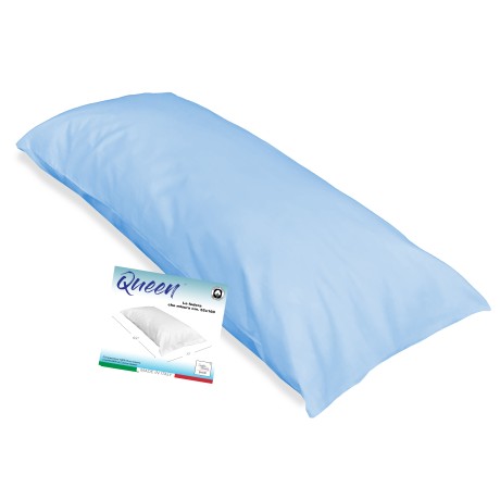 Funda de almohada QUEEN para cojín de cama Maxi Tamaño cm. 55 x 160