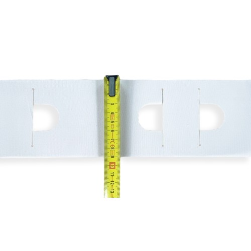 FETTUCCIA per TENDA Riloga ARRICCIA TENDE  Mod. PASSANTE Made in Italy