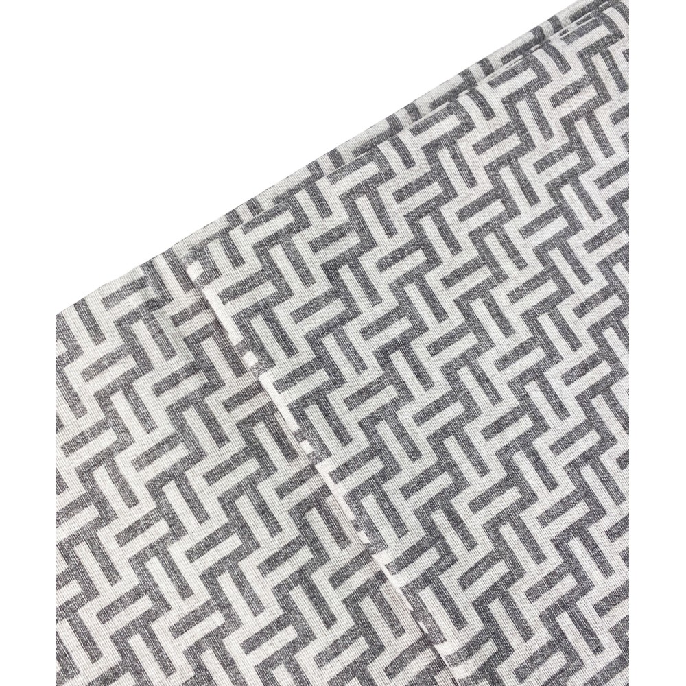 SERVIETTE D’AMEUBLEMENT GRAND FOULARD COUVRE-LIT Housse de canapé FASHION FABRIC Gris
