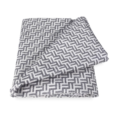 Handtuchbezug GRAN SCARF TAGESDECKE Bezug für Sofa FASHION FABRIC Grau