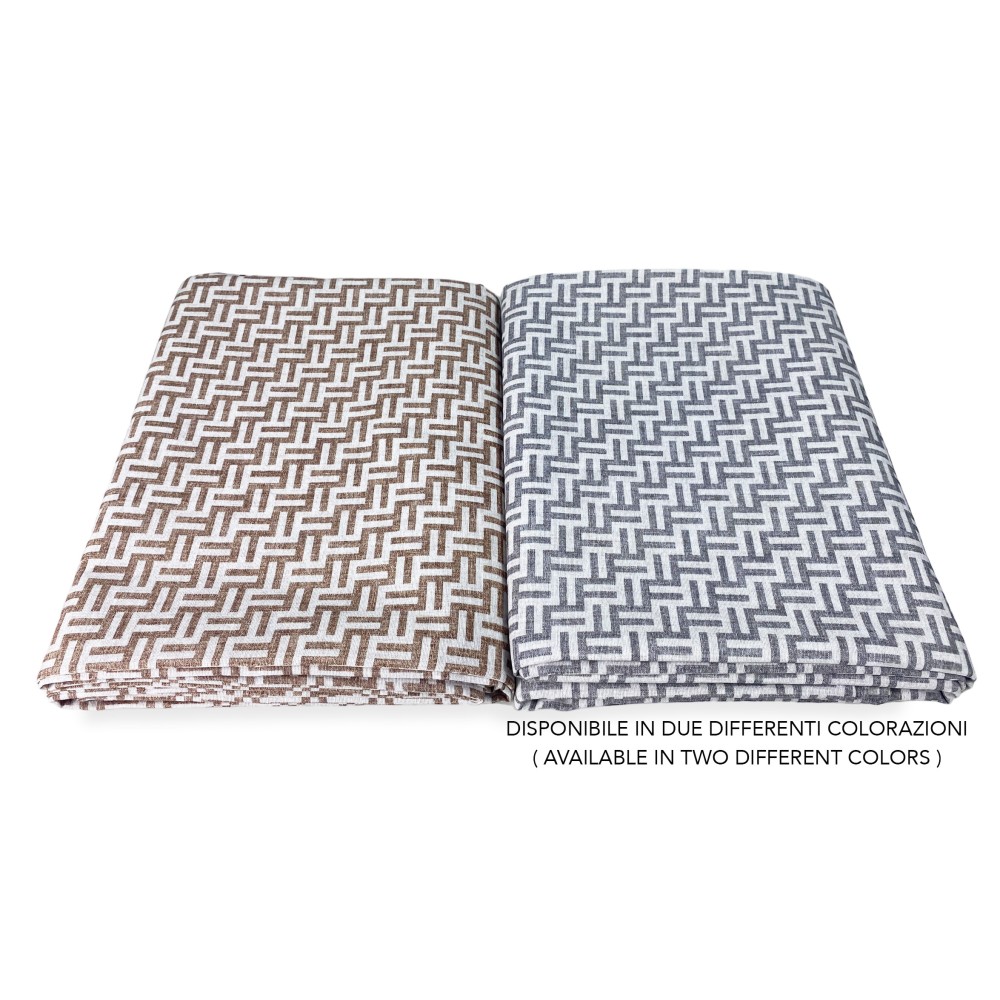 TELO ARREDO copritutto GRAN FOULARD COPRILETTO copridivano TESSUTO FASHION Grigio