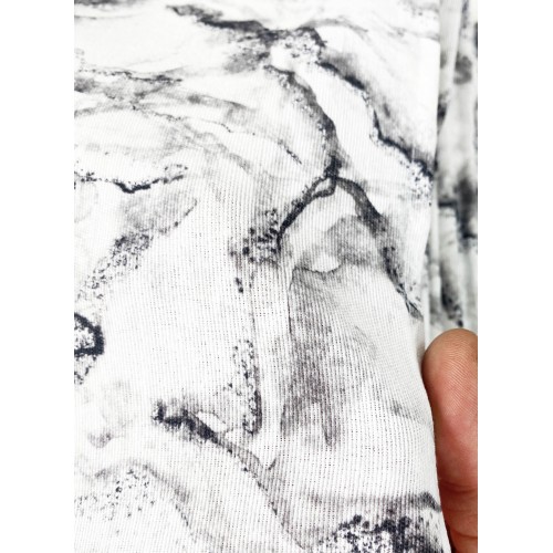 TELO ARREDO copritutto GRAN FOULARD COPRILETTO copridivano TESSUTO MARMO Marmorizzato Bianco
