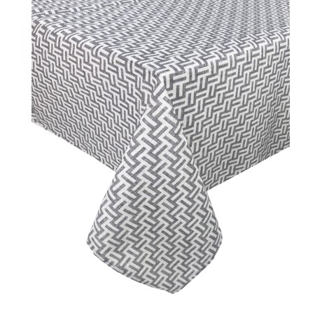 schmutzabweisende TORINO Fashion graue schmutzabweisende Tischdecke