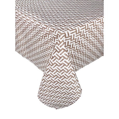 Beige modern water-repellent soft tablecloth