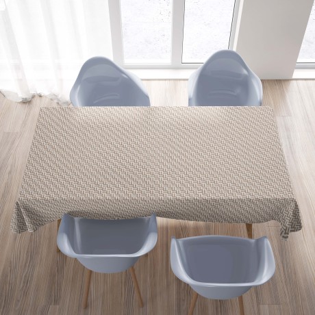 tovaglia morbida idrorepellente moderna beige 2