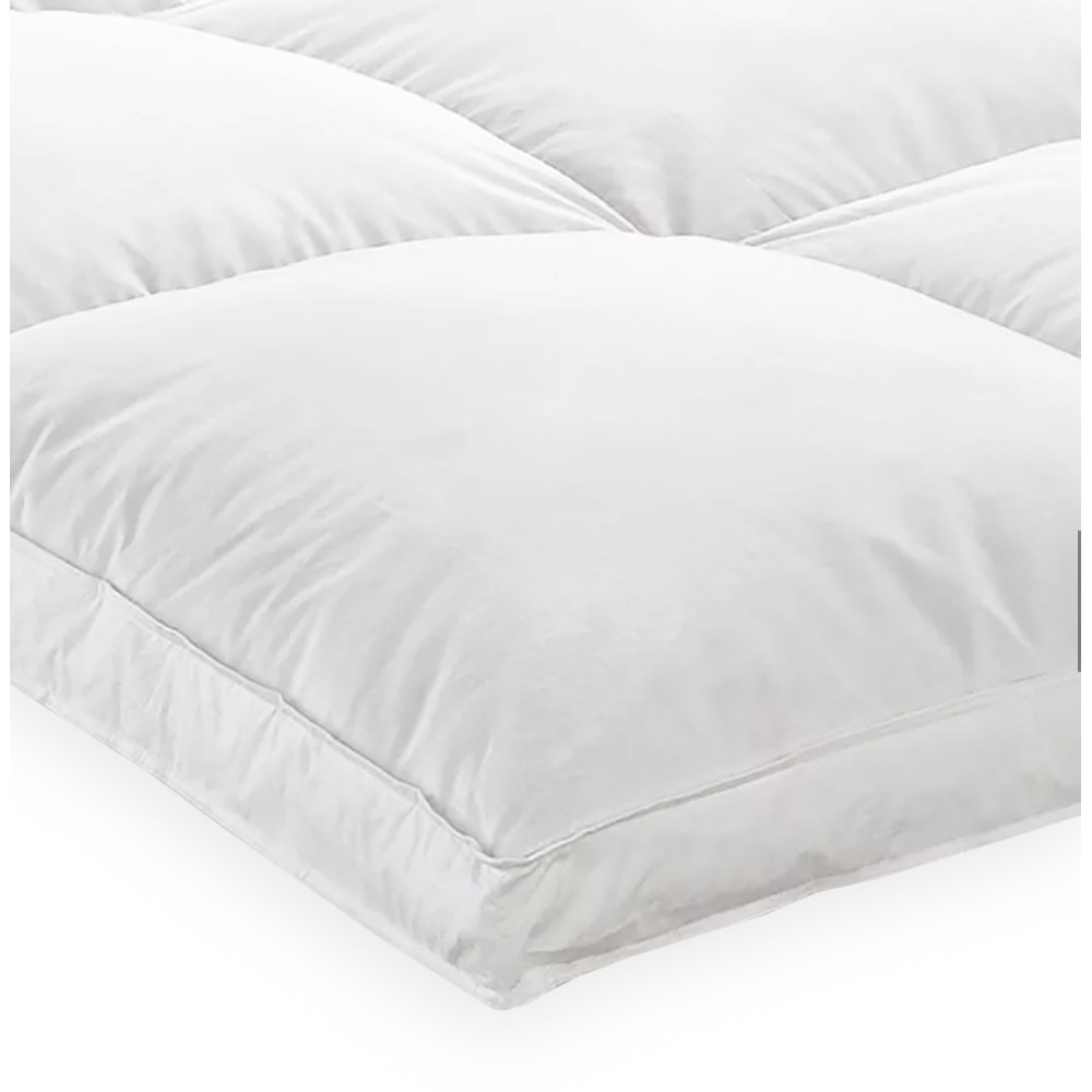 TOPPER per Materasso ANALLERGICO EFFETTO Piuma GOOD NIGHT in Microsfere Made in Italy