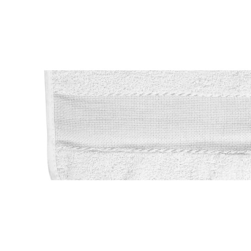 SET 6 BAVAGLINI bambino IN TINTA Unita TUTTO Bianco con elastico in Puro cotone con tela AIDA per ricamare il nome