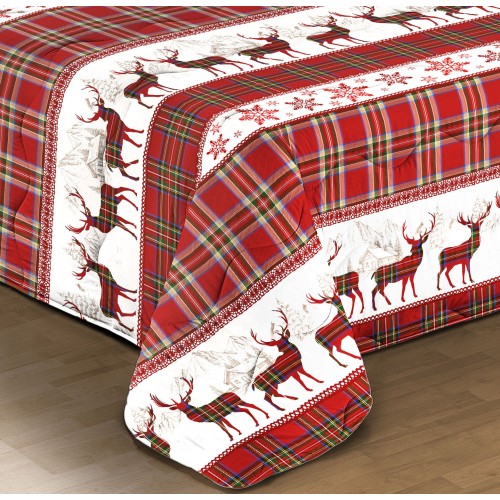 LANZO BOW QUILT © rouge TIROLESE hiver made in Italy