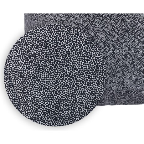 2 colchas cuadradas lujo liso negro 2