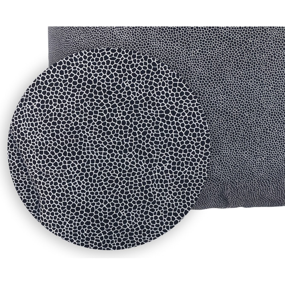 QUILT KOT © dis. BOY grau Schwarz MADE IN ITALY reine BAUMWOLLE