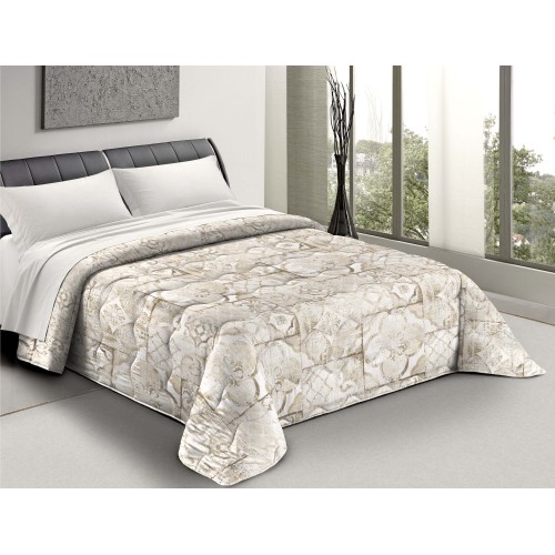 TRAPUNTA FIOCCO © SORRENTO Beige Piumone Invernale made in Italy