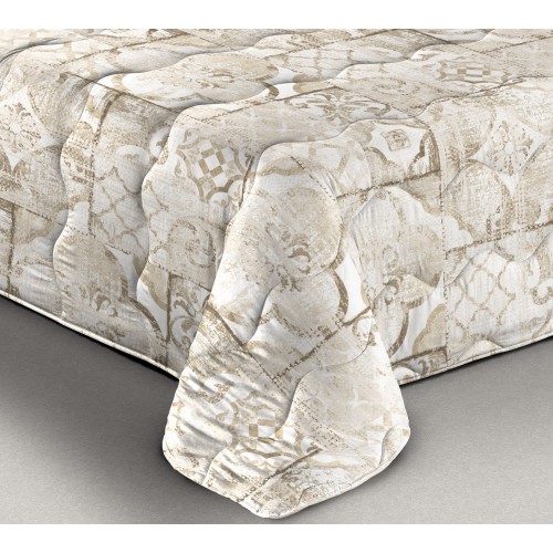 QUILT © BOW SORRENTO Beige Winter Duvet made in Italy