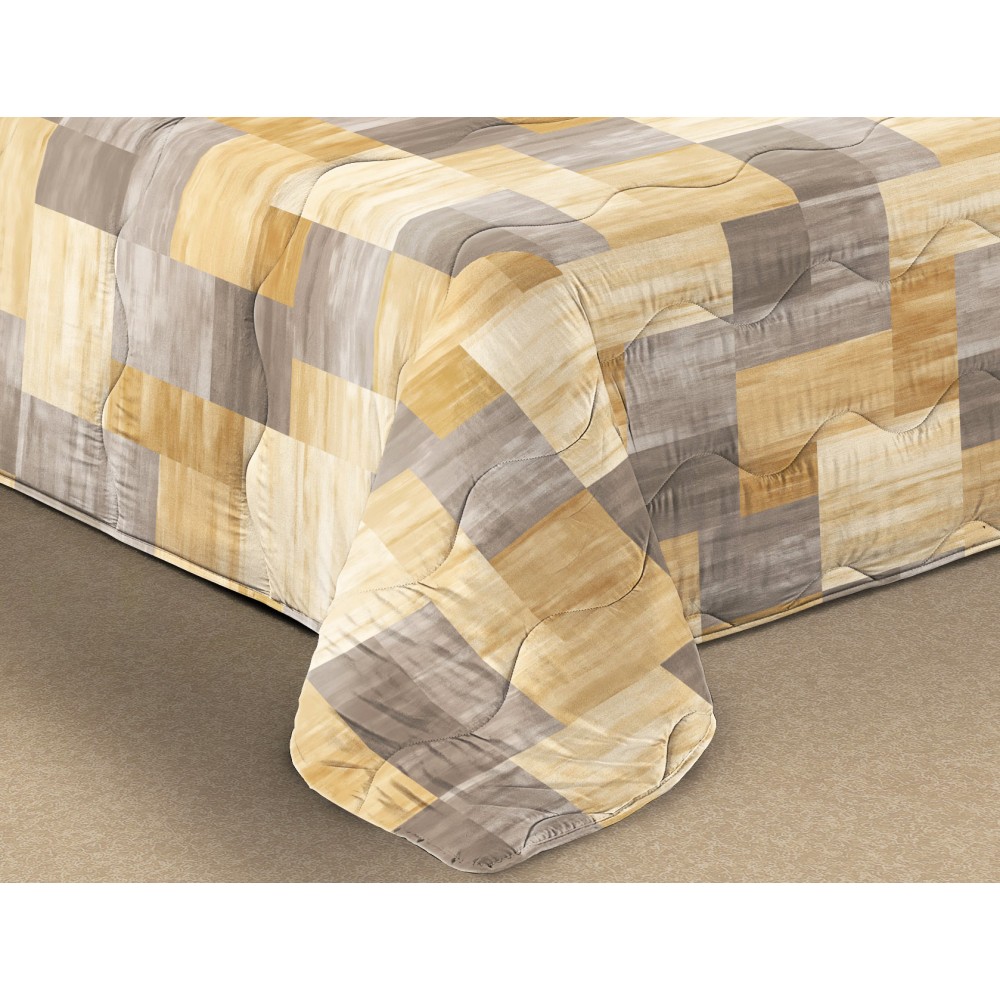 TRAPUNTA FIOCCO © QUADRI Beige Piumone Invernale made in Italy