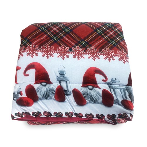 Couette d’hiver ELF RED BOW © Couette d’hiver fabriquée en Italie