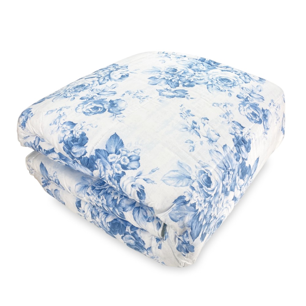 TRAPUNTA FIOCCO © BAROCCO Azzurro Piumone Invernale made in Italy