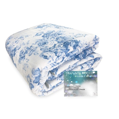 duvet duvet blue flower