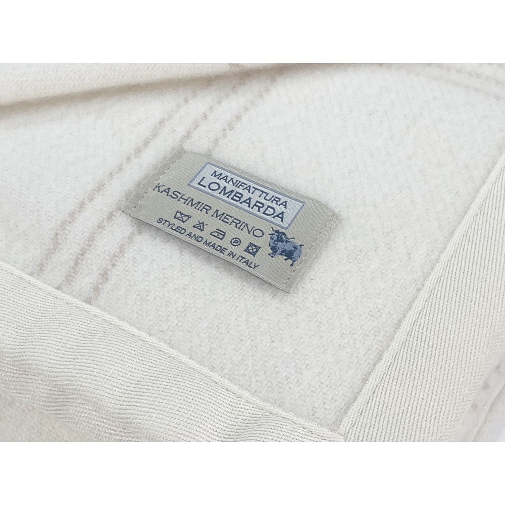 Manta de verano Adelaide Lana Merino y Cachemira – 3 Tallas – Made in Italy
