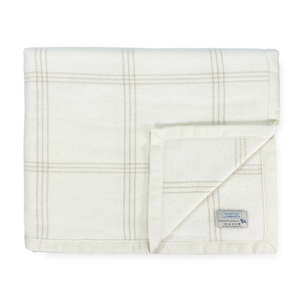 Adelaide Sommerdecke Merino und Kaschmirwolle – 3 Größen – Made in Italy