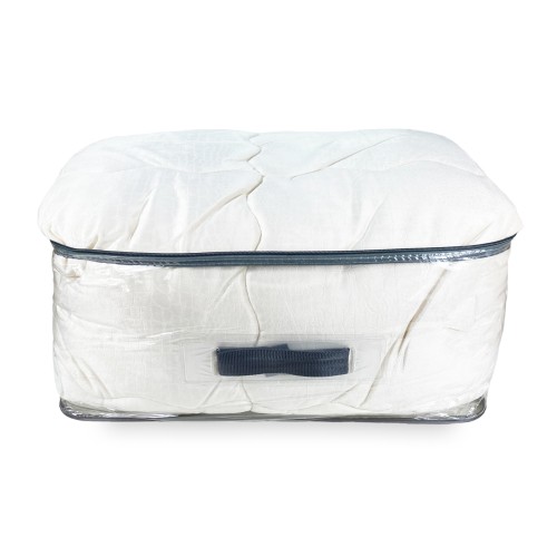 COUETTE Couette en velours doux effet plume IVOIRE 2 lits doubles ELISIR Jacquard