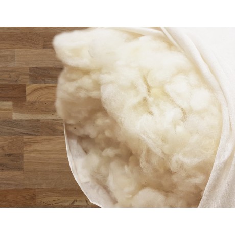 cuscino letto in pura lana made in Italy 2