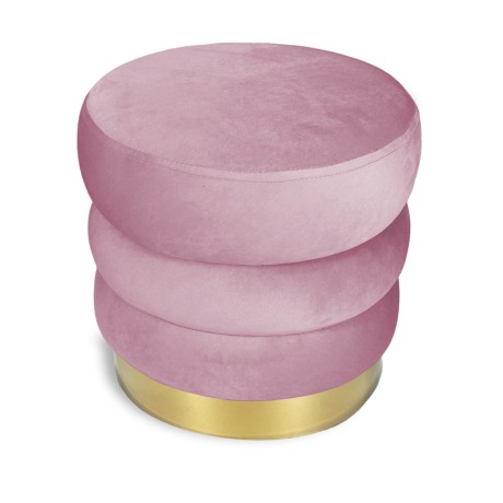 TERCIOPELO acolchado reposapiés acolchado de terciopelo macizo POUF