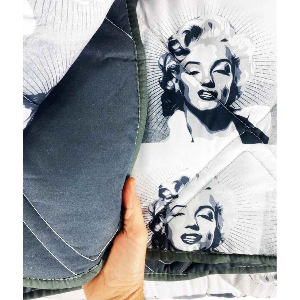 SUPER © MARILYN MONROE WINTER QUILT 320 Gramm Hergestellt in Italien