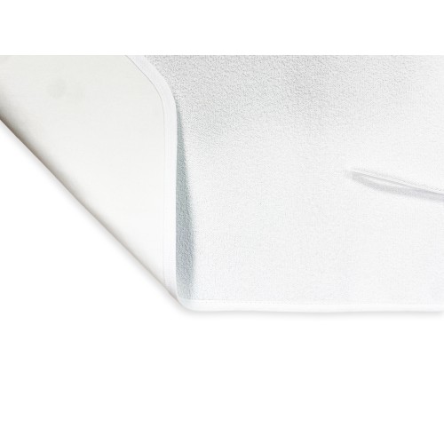 SET Bavaglione Bianco da ADULTO Impermeabile REMO © bavaglio con LACCI antimacchia
