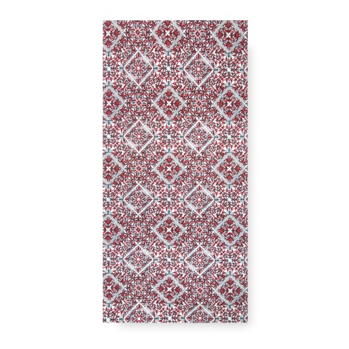 RUG Kitchen Runner Rutschfester Läufer MAIOLICA RED made in Italy