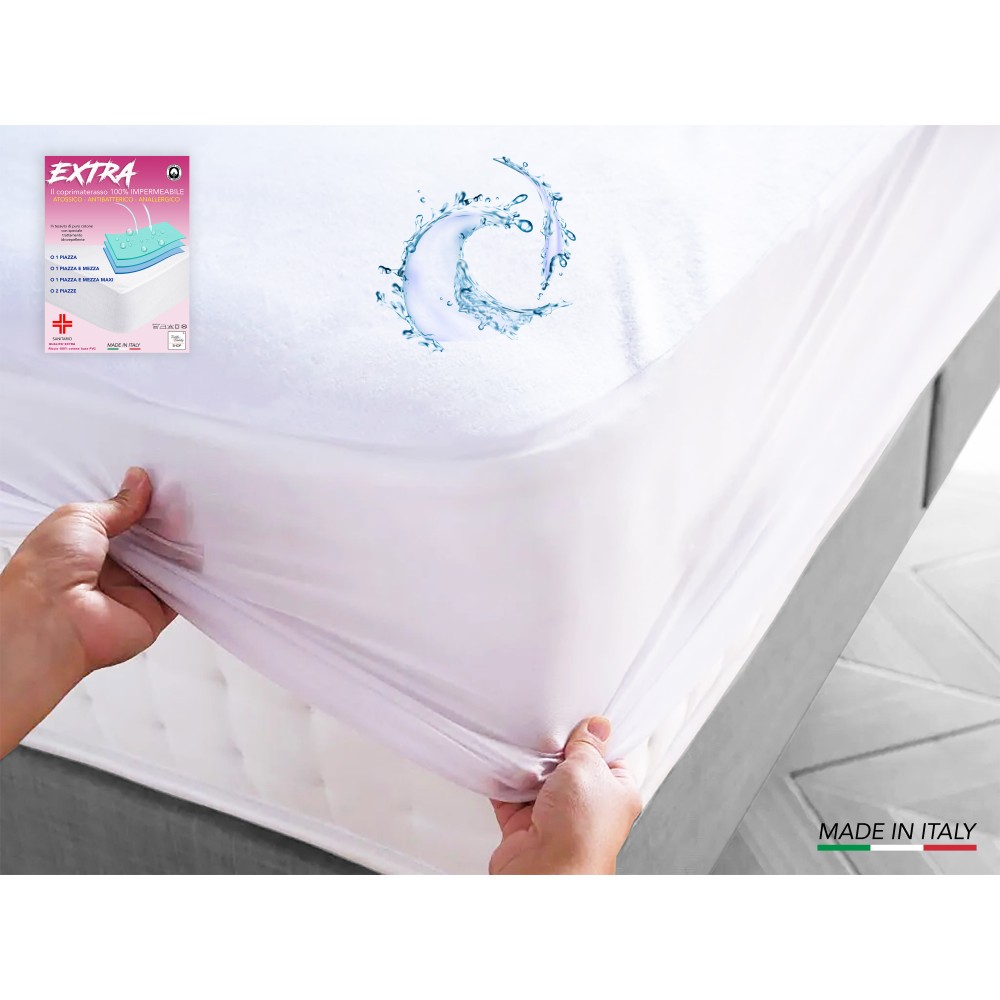 FUNDA DE COLCHÓN Impermeable PVC SANITARIO EXTRA Calidad Made in Italy