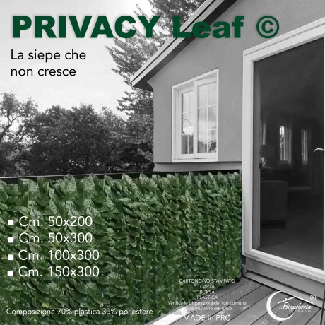 Privacy LEAF Hecke Künstliche Blätter für Wände und Balkone Aufschlüsselung der dekorativen Privatsphäre 2