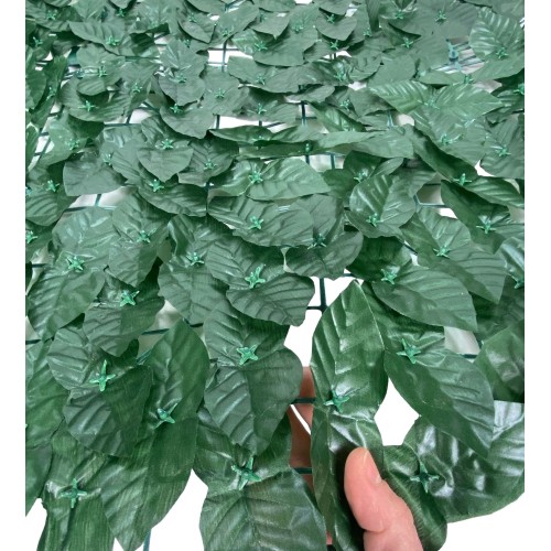 SIEPE Privacy LEAF Finta Artificiale a Foglie per Muri e Balconi Ornamentale frangivista
