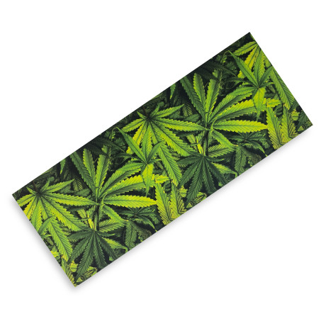 carpet green leaves marijuana