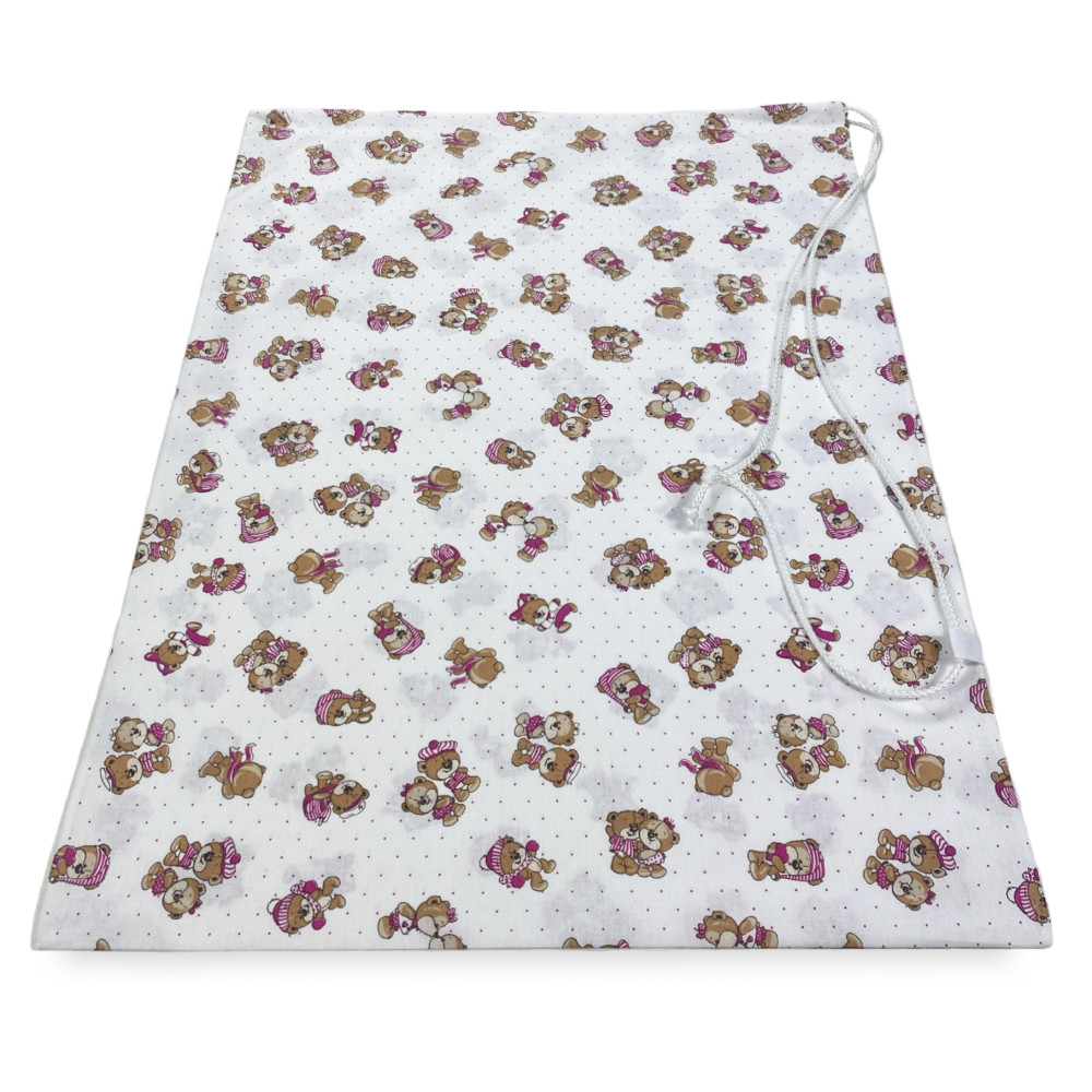 SAC DE MATERNELLE Pierino taille LARGE MAXI cm. 45x60 Sweet Bear Design