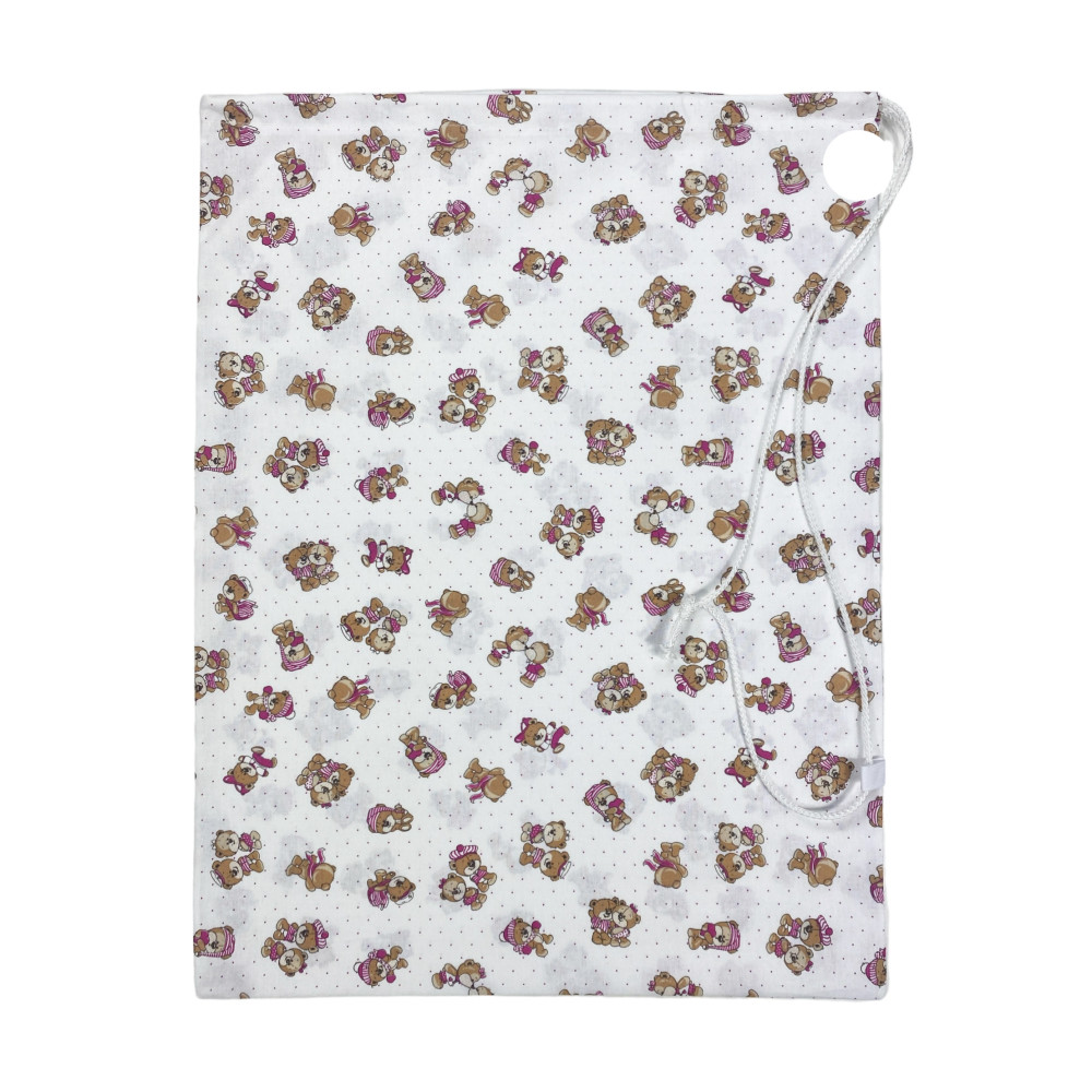 SAC DE MATERNELLE Pierino taille LARGE MAXI cm. 45x60 Sweet Bear Design