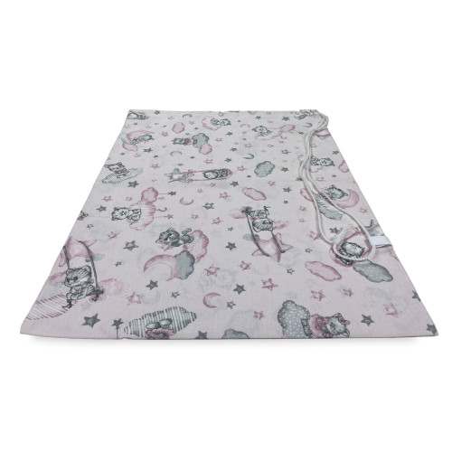 PIERINO KINDERGARTEN BAG size LARGE MAXI cm. 45x60 Kitten Drawing