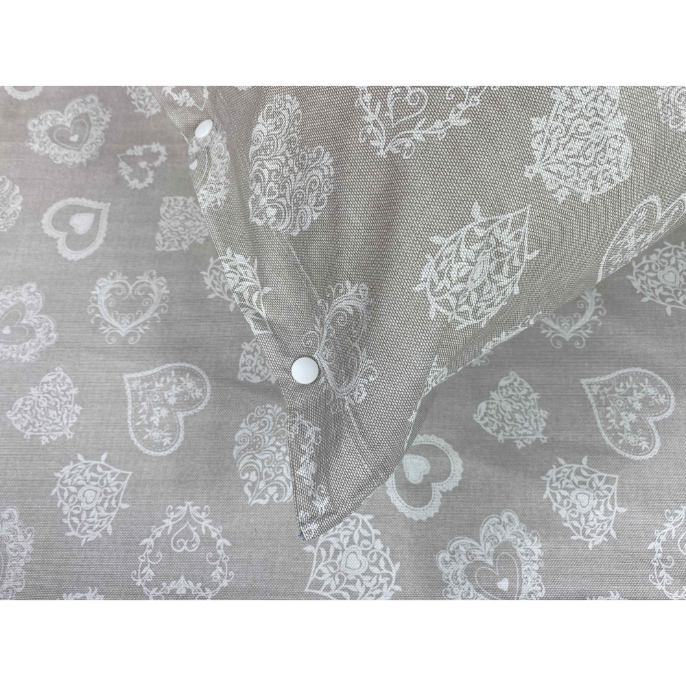 Complet de draps de lit en pur coton