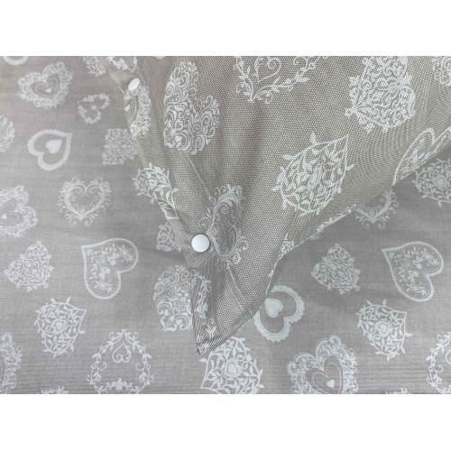 Complet de draps de lit en pur coton