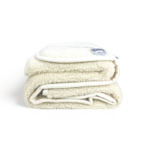 HOUSSE DE MATELAS MARY en vraie LAINE MÉRINOS 1000 gr.
