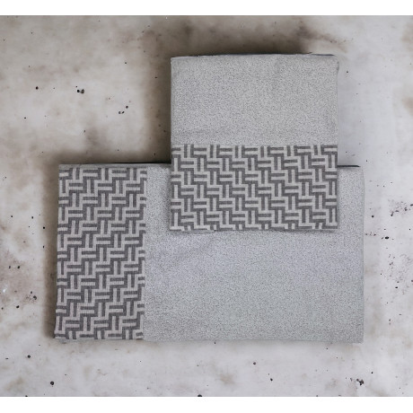 Modern Grey Pure Cotton Towels 2