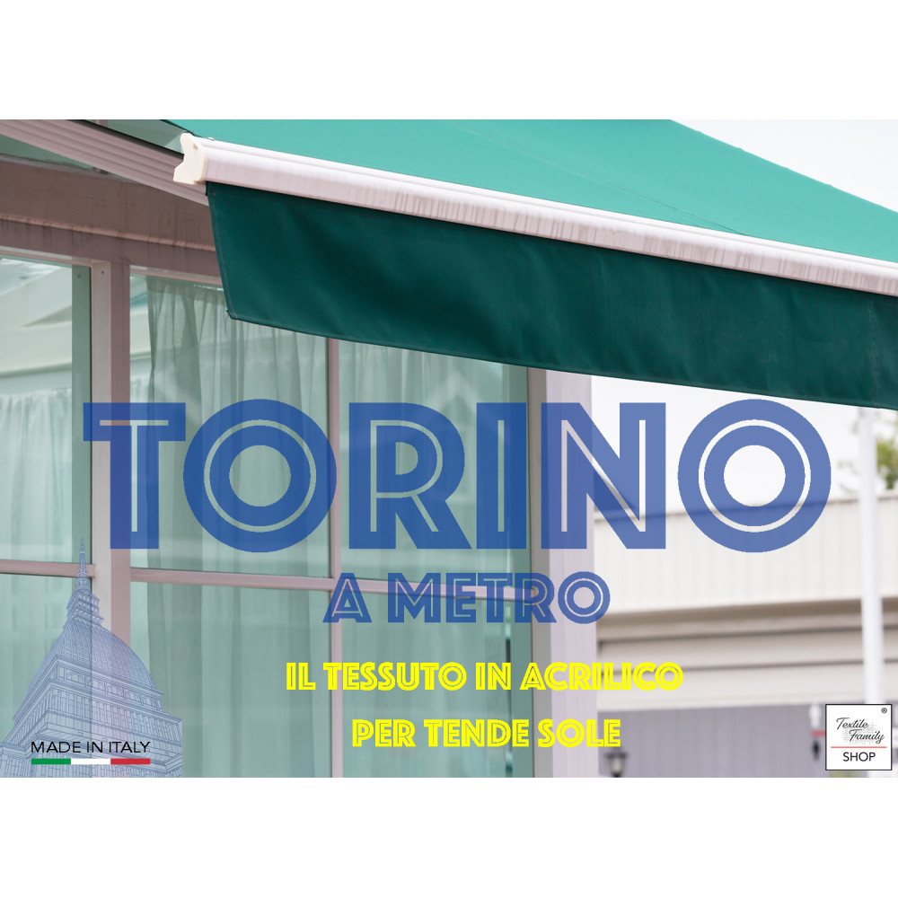 TORINO outdoor GARDEN Balkon STOFF aus Acryl Höhe 2 Meter cm. 200 einfarbig